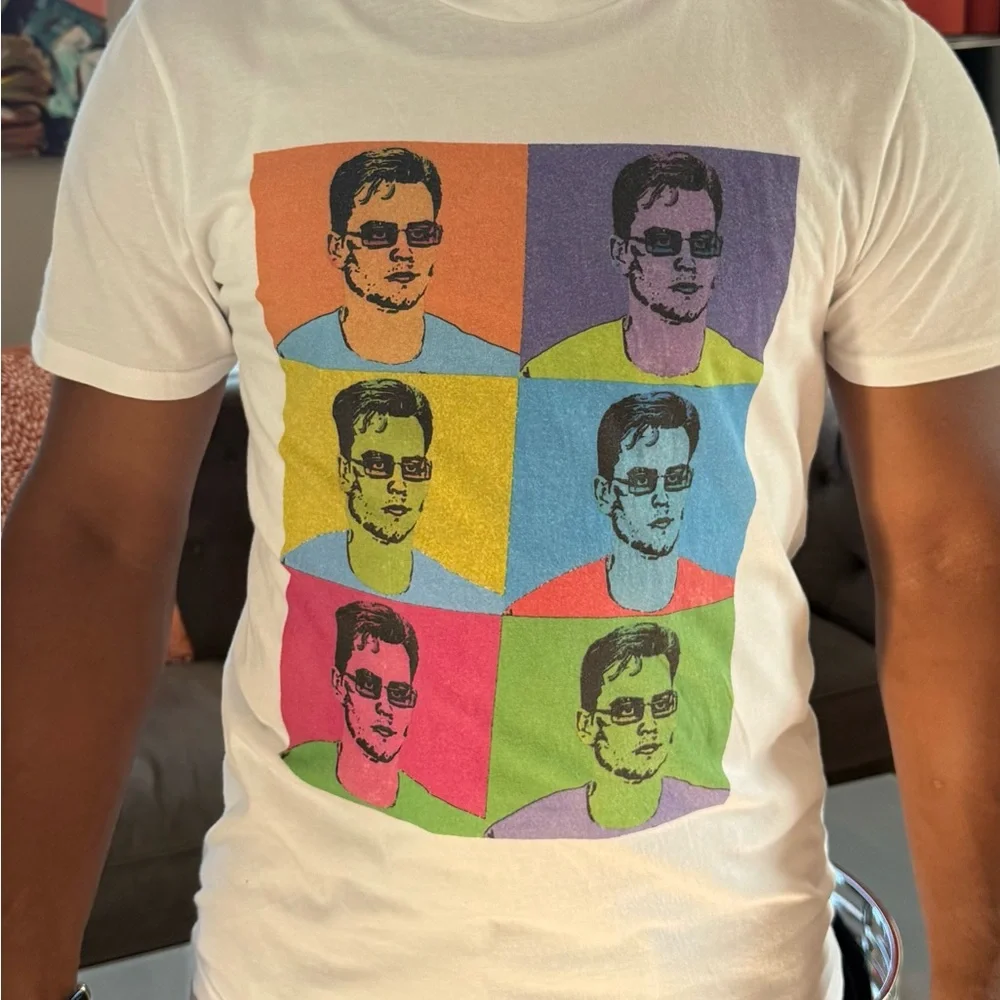 Pop Art Graphic Men's T-Shirt - Picture 3 of 5